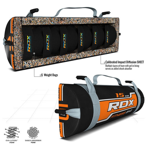 RDX FB FITNESS SANDBAG(Orange)-3